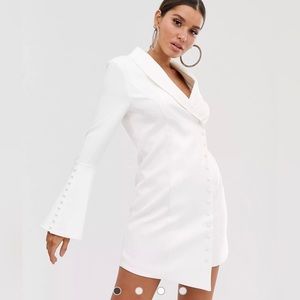Lavish Alice bell sleeve blazer dress